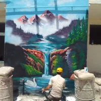 نقاشی دیواری ودیوار نویسی