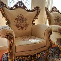 مبل ۷نفره سلطنتی درحدنو چوب راش