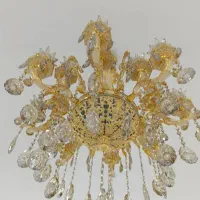 لوستر۸شاخه ۱۶لاله زیره توری