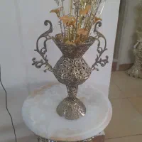 گلدان برنز دسته دار