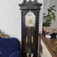 ساعت ایستاده چوبی