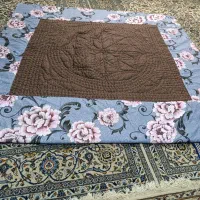 لحاف کرسی ترمه با پنبه مرغوب با ملحفه نو