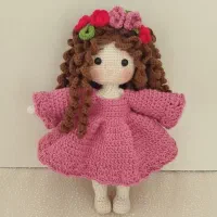 عروسک دستبافت کادویی