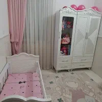 سرویس خواب نوزاد|تخت و سرویس خواب|قم, شاه سید علی|دیوار