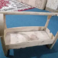 گهواره چوبی|اسباب و اثاث بچه|شوشتر, |دیوار