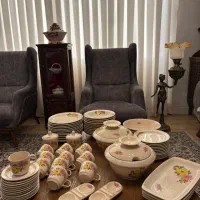 لمونژکریستال  چینی قاشق شکلات آجیل قهوه خوری قدیمی|ظروف سرو و پذیرایی|تهران, ونک|دیوار