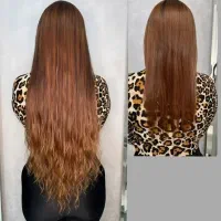 رنگ کار کراتین کار و اکستنشن کار مو