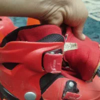 اسکیت با لوازم جانبی ۳۱تا۳۴ معاوضه با دوچرخه ۱۲