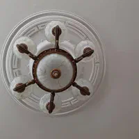 لوستر به همراه لامپ|لوستر و چراغ آویز|اراک, |دیوار