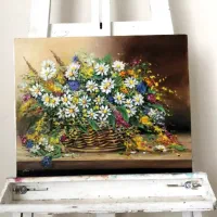 تابلوهای نقاشی/طرح گل|تابلو، نقاشی، عکس|تهران, صادقیه|دیوار