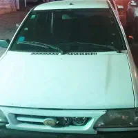 پراید سفید دو گانه مدل ۸۹