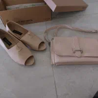 کیف و کفش‌های ست وتک  سایز ۴۰ و ۳۹