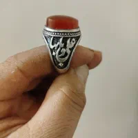 عقیق یمنی درجه1فوق العاده زیبا وسنگین