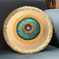 تابلو چشم‌زخم رزینی دست‌ساز با آینه‌کاری فروش فوری