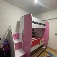 تخت دو طبقه نوجوان|تخت و سرویس خواب|پاکدشت, خاتون آباد|دیوار