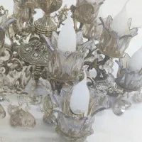 لوستر برنجی در حد نو