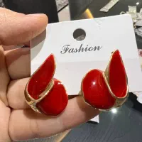 گوشواره یلدا کریسمس هدیه کادو مینا کاری