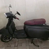 وسپا مشکی سوپرمات 180 ایتالیایی