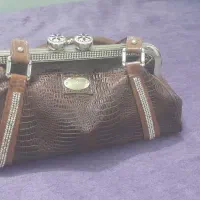 کیف مجلسی قهوهای|کیف، کفش، کمربند|قزوین, |دیوار