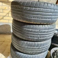 فروش ۴حلقه لاستیک با رینگ پراید۱۷۵