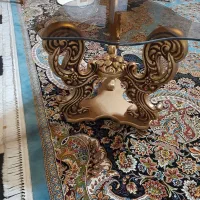 مبل سلطنتی ۷ نفره همراه با میز عسلی جنس چوب|مبلمان خانگی و میز عسلی|کلارآباد, |دیوار