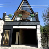 کلبه تک خوابه سویسی جنگلی جکوزی ارمین ۱