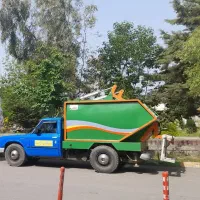 پک جمع آوری و پرس زباله نیسانی