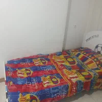 تخت یکنفره مناسب نوجوانان طرح توپ فوتبالی