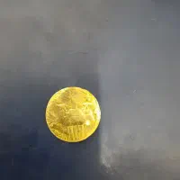 سکه برنج مربوط به دوره ساسانیان