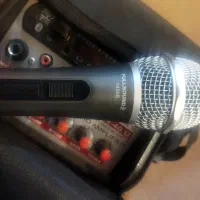 مینی اکو شارژی و میکروفون وپایه میکروفون|صوتی و تصویری|کیش, |دیوار