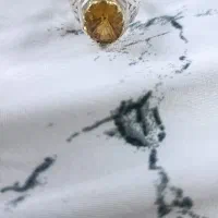 انگشتر سیترین زرد با رکاب نقره