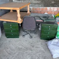 میز اداری با صندلی