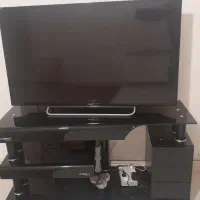 میزتلویزیون شیشه ای کاملا سالم ونو