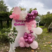 بادکنک آرایی متری ۲۸۰ دکور تولد و اجاره وسایل تولد|خدمات پذیرایی، مراسم|رشت, معلم|دیوار