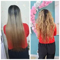 مدل برای کراتین و فر|خدمات آرایشگری و زیبایی|مشهد, دانشجو|دیوار