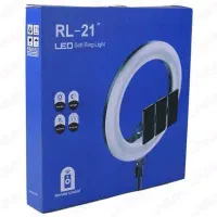 رینگ لایتRL-21بهمراه ریموت،پایه و۳ نگهدارنده گوشی|دوربین عکاسی و فیلم‌برداری|زاهدان, |دیوار