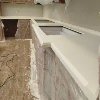 نصب و اجرای  صفحات استارون(کرین)،سنگ مصنوعی|خدمات پیشه و مهارت|شیراز, باغ تخت|دیوار