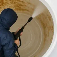 شست و شوی منبع آب باقیمت ارزان|خدمات نظافت|رشت, گلسار|دیوار