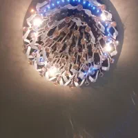 لوستر سقفی ، قطر ۸۵ سانتی متر ، فروش فوری|لوستر و چراغ آویز|تهران, تهرانسر شرقی|دیوار