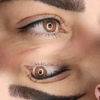 فیبروزابرو،خط چشم،شیدینگ لب
