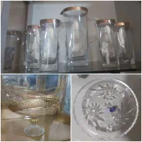 کشکول.پارچ لیوان.پیش دستی خورشیدی