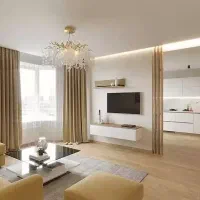 ۸۸متر_۲خواب_دوکله نور_سالن پرده خور