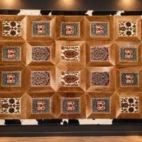 زیرنداز چرم طبیعی پوست کوسفندی