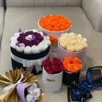 فروش گل روبانی باکسی