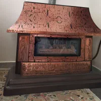 بخاری طرح شومینه