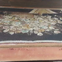 تابلو فرش ماشینی جهیزیه زیبا با قاب چوبی اصل|تابلو فرش|تهران, کیانشهر|دیوار