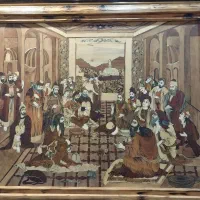 تابلو معرق چهل درویش