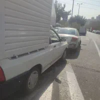 پراید وانت سفید لاینر پاششی