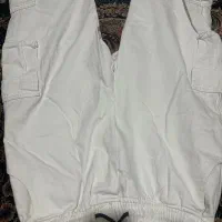 شلوار ۶ جیب سفید