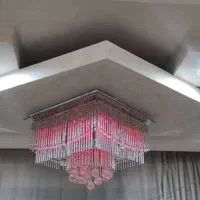 لوستر سقفی کریستالی دیجیتال|لوستر و چراغ آویز|اصفهان, کوی میلاد|دیوار